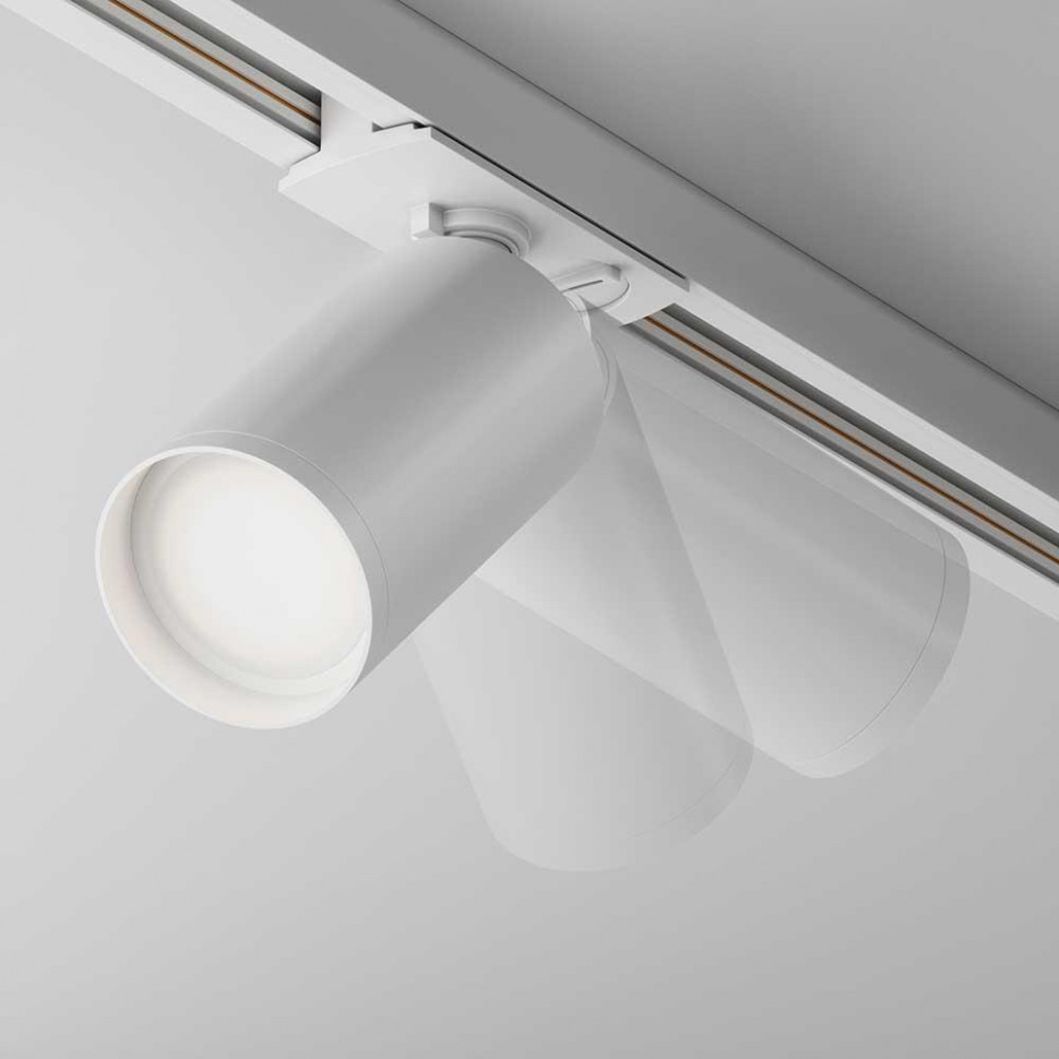 Трековый светильник Maytoni Focus S TR020-1-GU10-W