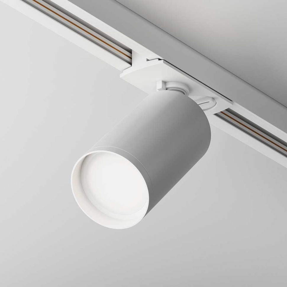 Трековый светильник Maytoni Focus S TR020-1-GU10-W