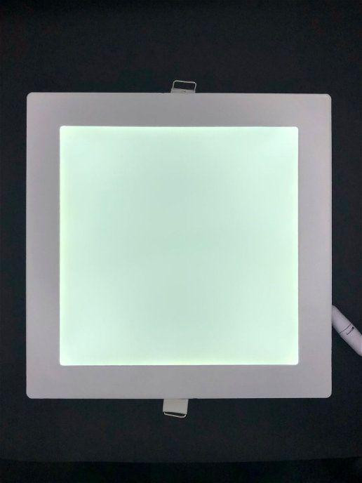 Встраиваемый светильник Elvan VLS-102SQ-18W-WW-Wh