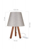 Настольная лампа Toplight Sophia TL1619T-01BG