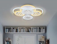 Потолочная светодиодная люстра Ambrella Light Acrylica Ice FA2951