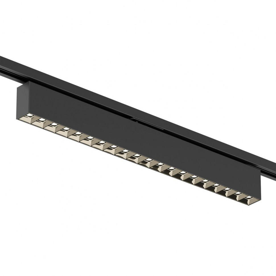 Трековый однофазный светильник Denkirs Edder DK6634-BK