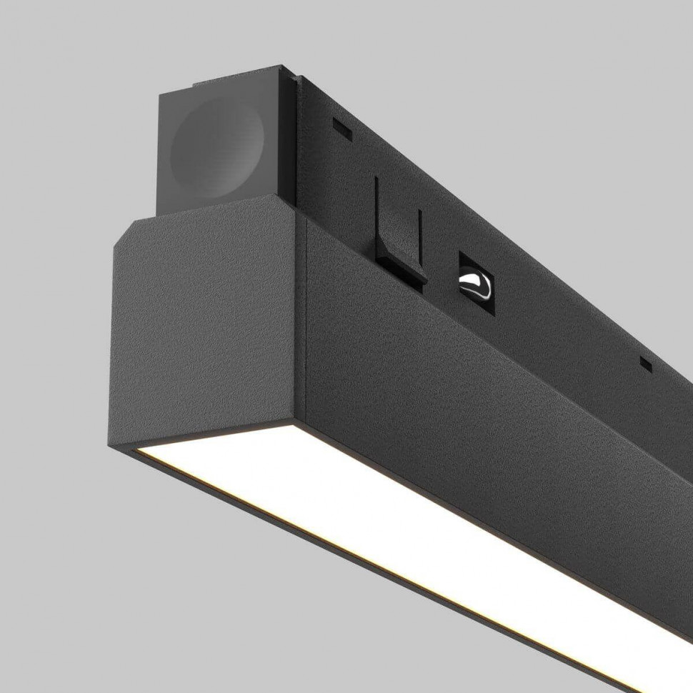 Трековый магнитный светильник Maytoni Basis TR030-4-30WTW-DD-B