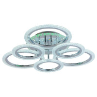 Потолочная светодиодная люстра Profit Light 8086/3+3 CHR A