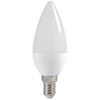 Лампа светодиодная True Energy 5W, C37, E14, 4000K 14010