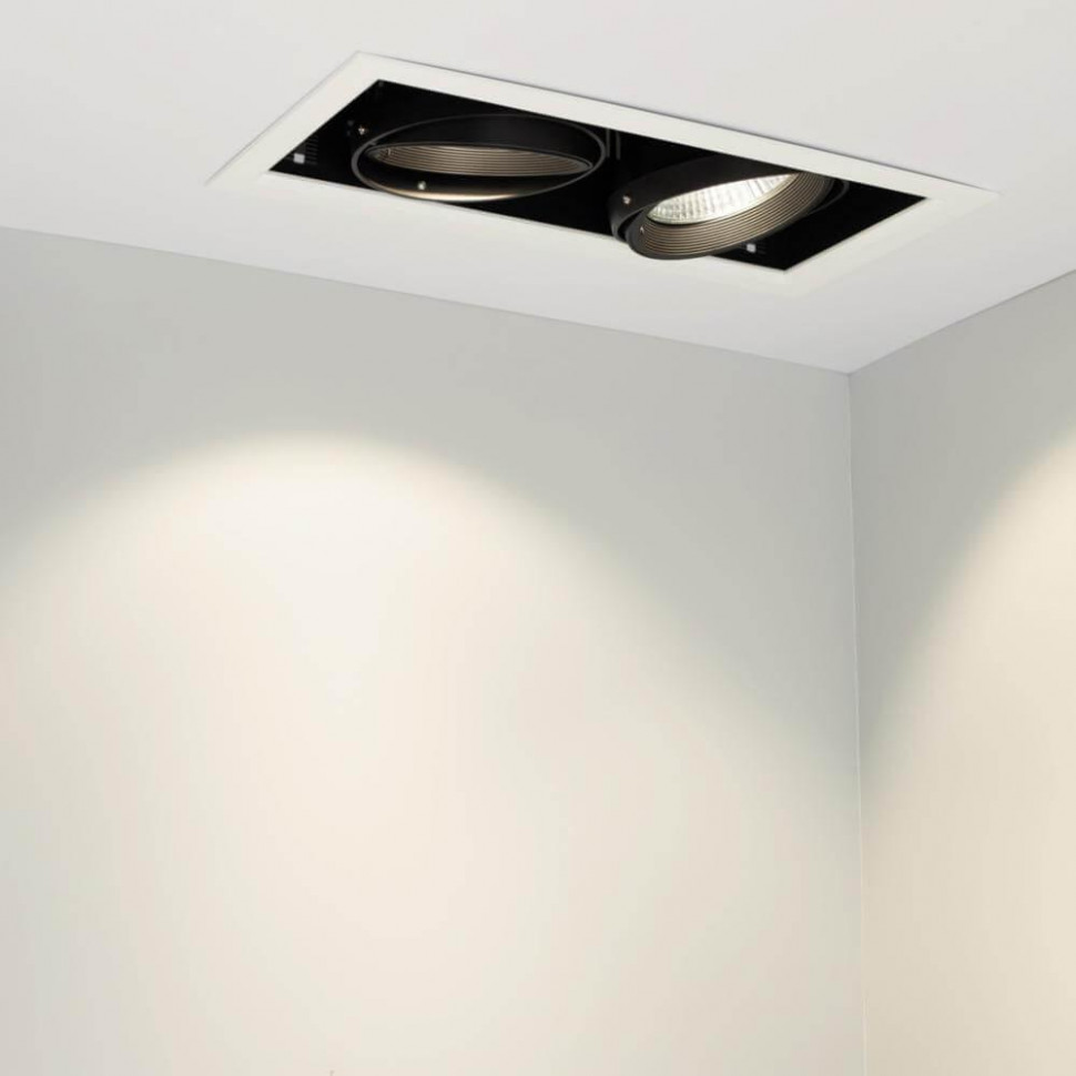 Встраиваемый светодиодный светильник Arlight CL-Kardan-S375x190-2x25W Day4000 027927