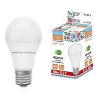 Лампа светодиодная TDM Electric Народная E27 10W 6500K матовая SQ0340-1628