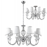 Подвесная люстра Crystal Lux Alma White SP-PL8