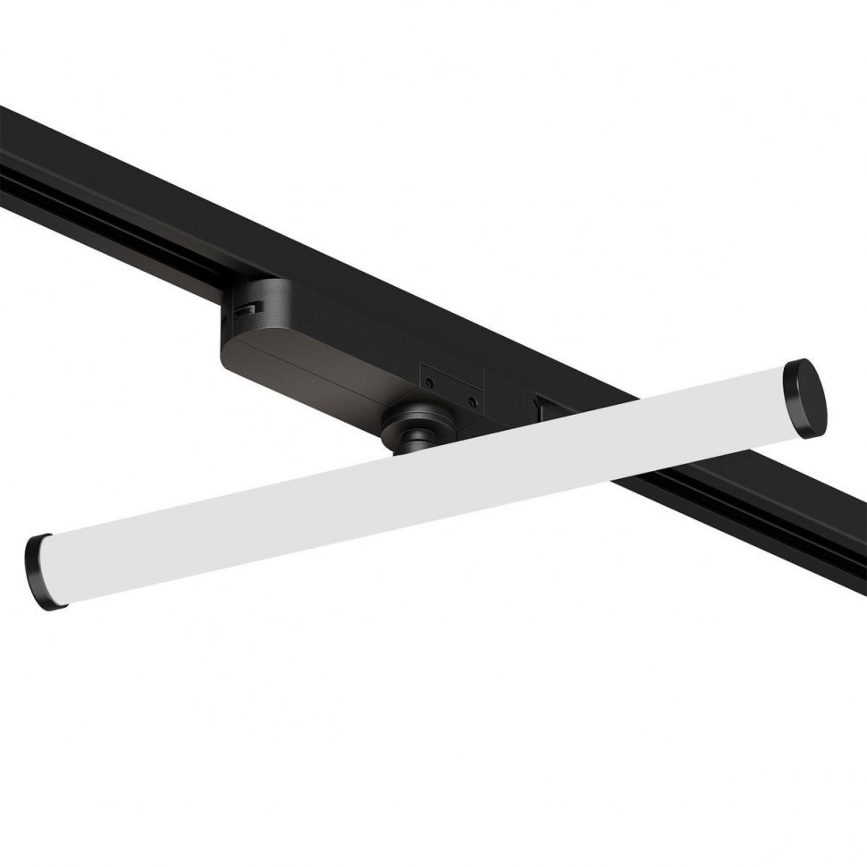 Трековый однофазный светильник Denkirs Strom DK6448-BK