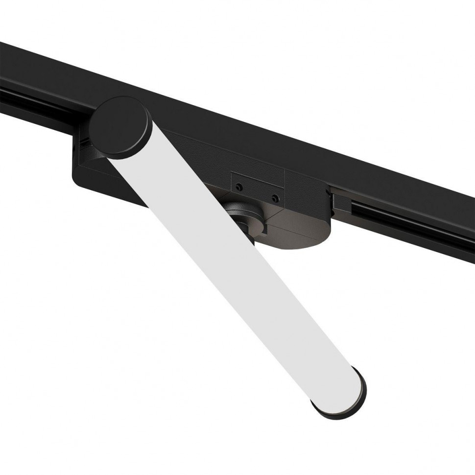 Трековый однофазный светильник Denkirs Strom DK6448-BK
