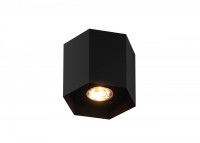 Потолочный светильник Zumaline Polygon cl 1l 20035-BK