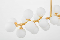 Люстра на штанге Lumina Deco Marsiada LDP 6033-24 GD