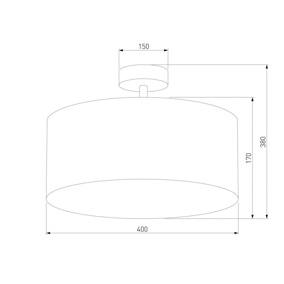 Потолочный светильник TK Lighting 4243 Rondo White