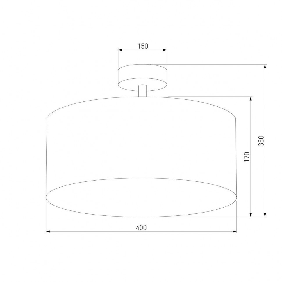 Потолочный светильник TK Lighting 4243 Rondo White