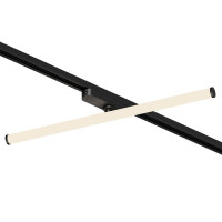 Трековый однофазный светильник Denkirs Strom DK6638-BK