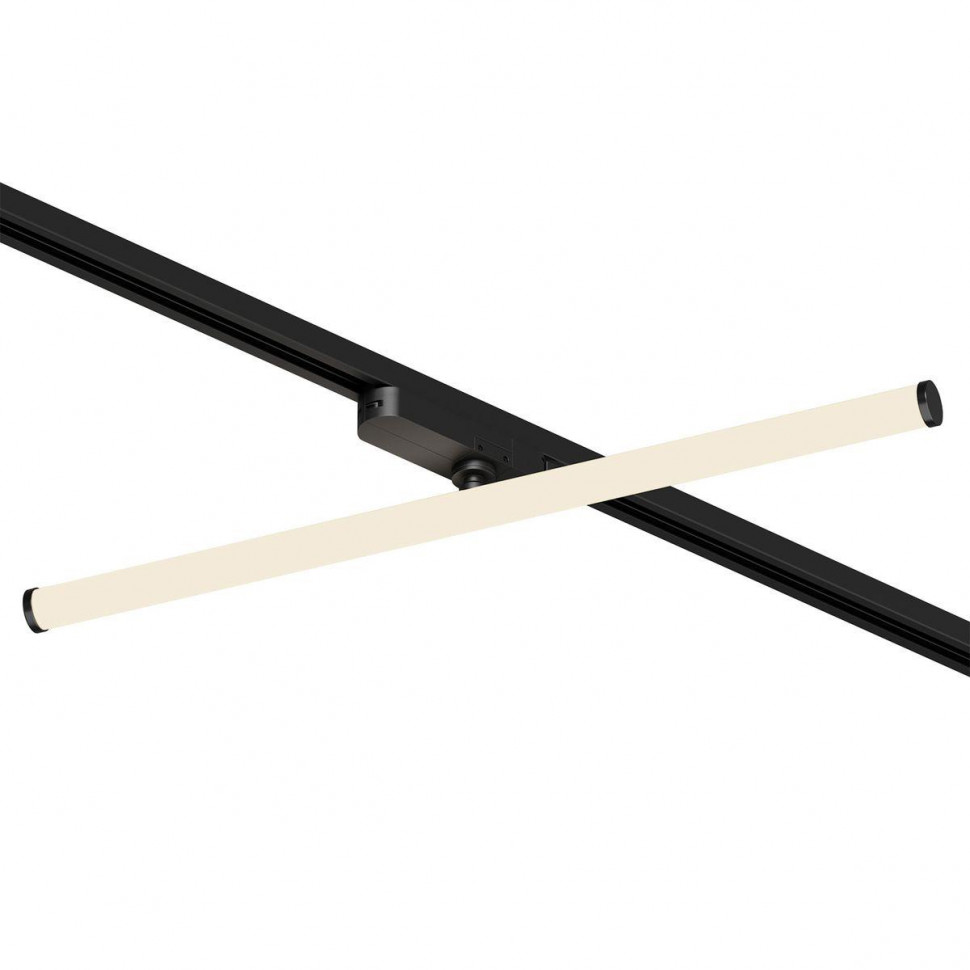 Трековый однофазный светильник Denkirs Strom DK6638-BK