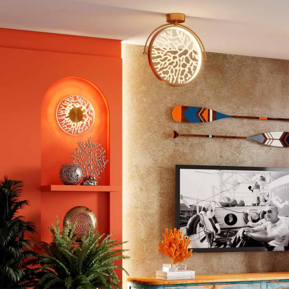 Потолочный светильник Odeon Light Solaris 6627/36CL