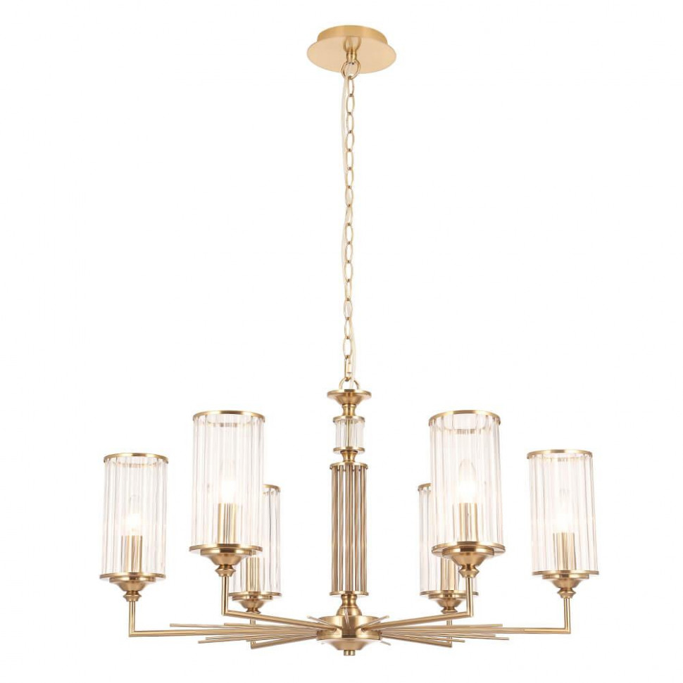 Подвесная люстра Crystal Lux GLORIA SP6 BRASS
