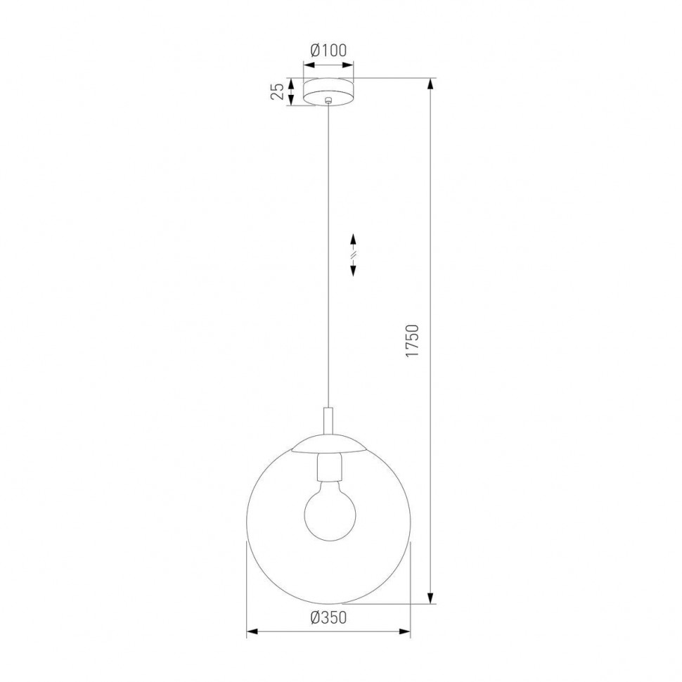 Подвесной светильник TK Lighting 5380 Esme a068565