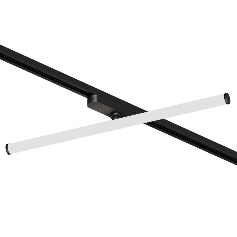Трековый однофазный светильник Denkirs Strom DK6648-BK