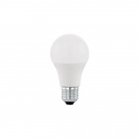 Лампа светодиодная диммируемая Eglo E27 9W 3000K матовая 11684