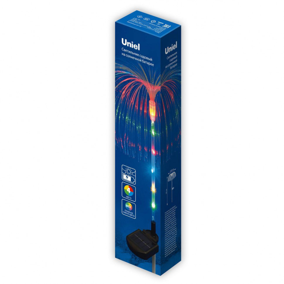 Садовый светильник на солнечной батарее Uniel USL-S-821/PT750 JELLYFISH UL-00011594