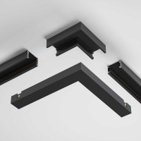 Угловой коннектор питания Maytoni Basity TRA172CPC-1B