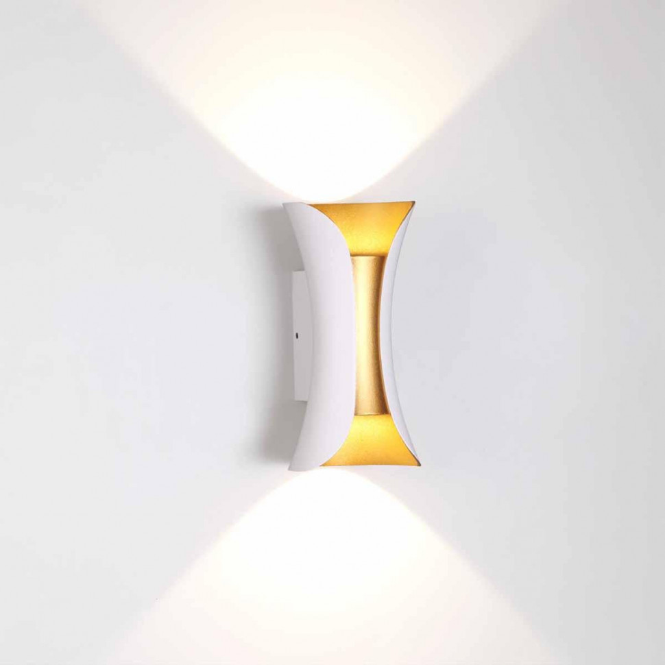 Уличный настенный светодиодный светильник Odeon Light Krista 3886/6WG