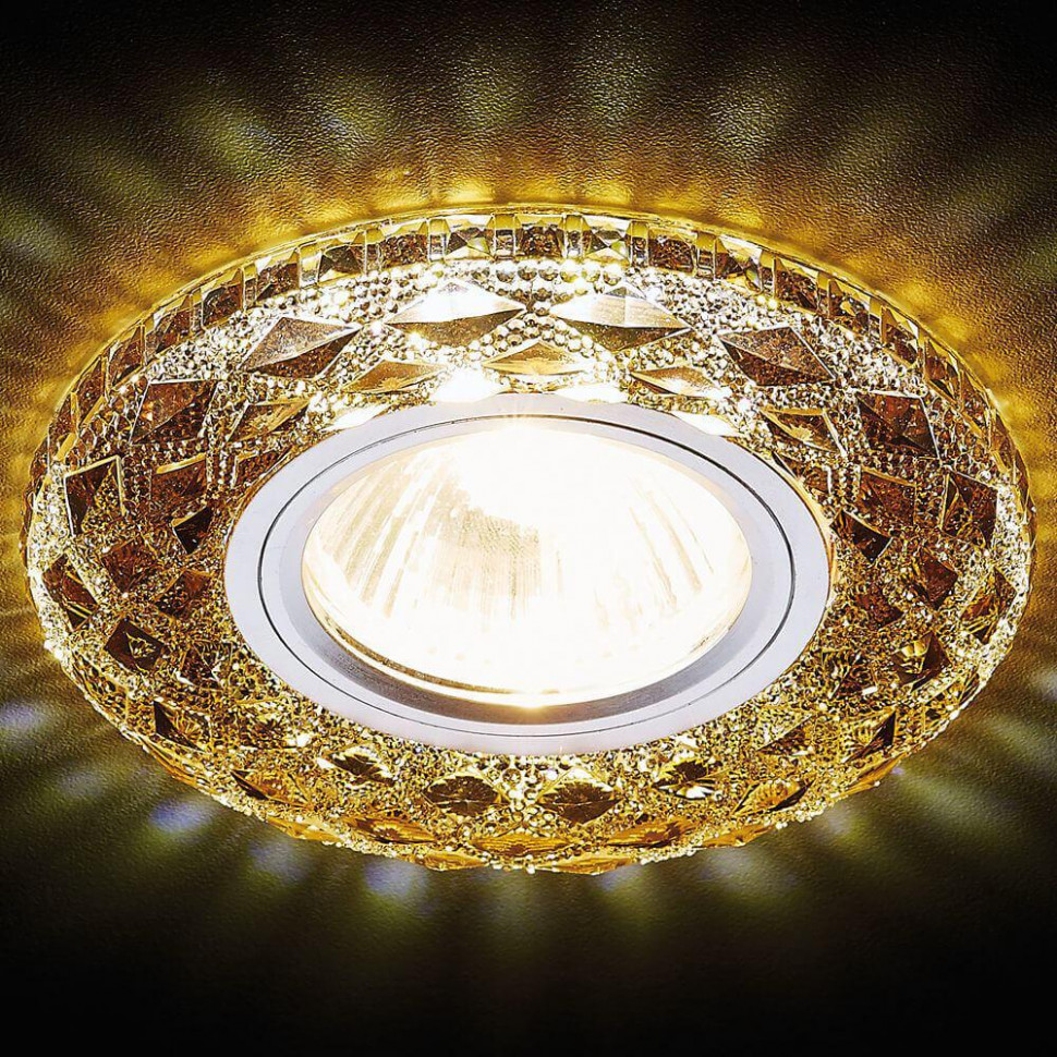 Встраиваемый светодиодный светильник Ambrella Light LED S288 BK