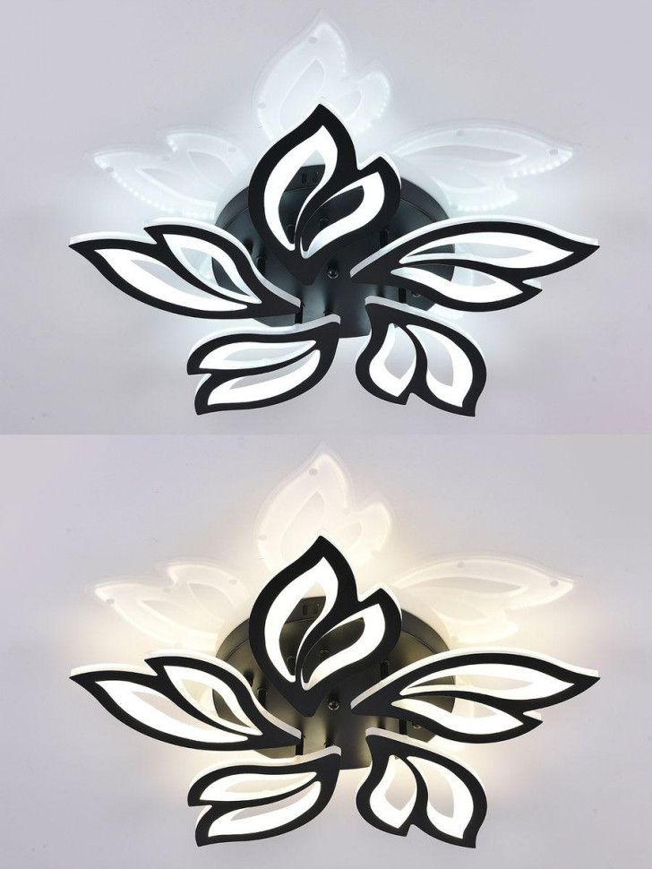 Потолочная светодиодная люстра Natali Kovaltseva High-Tech Led Lamps 82006 Black