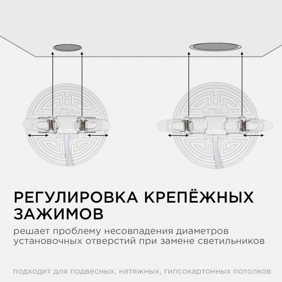 Светодиодная панель безрамочная Apeyron 06-106