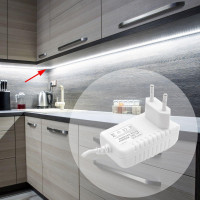 Блок питания Apeyron 12В 6Вт IP44 0,5А разъем 2,5*5,5мм 03-16