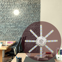 Комплект светодиодных линеек Apeyron Звездочка 220В 5730 12Вт 3000К IP30 12-08