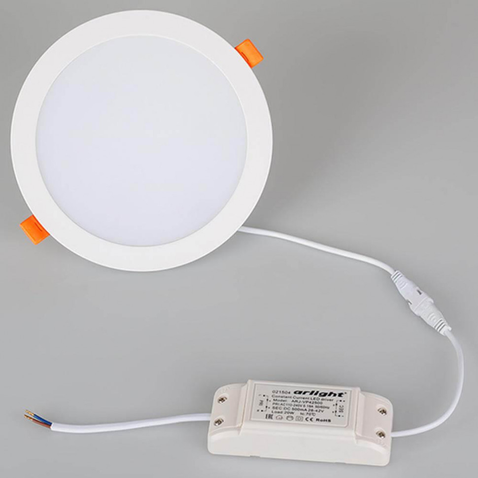 Встраиваемый светодиодный светильник Arlight DL-BL180-18W Day White 021440