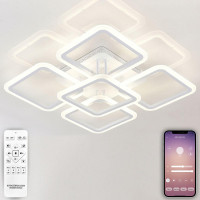 Потолочная светодиодная люстра Natali Kovaltseva High-Tech Led Lamps 82022