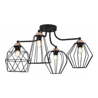 Потолочная люстра Illumico IL2001-4C-05 BK ROSE GD