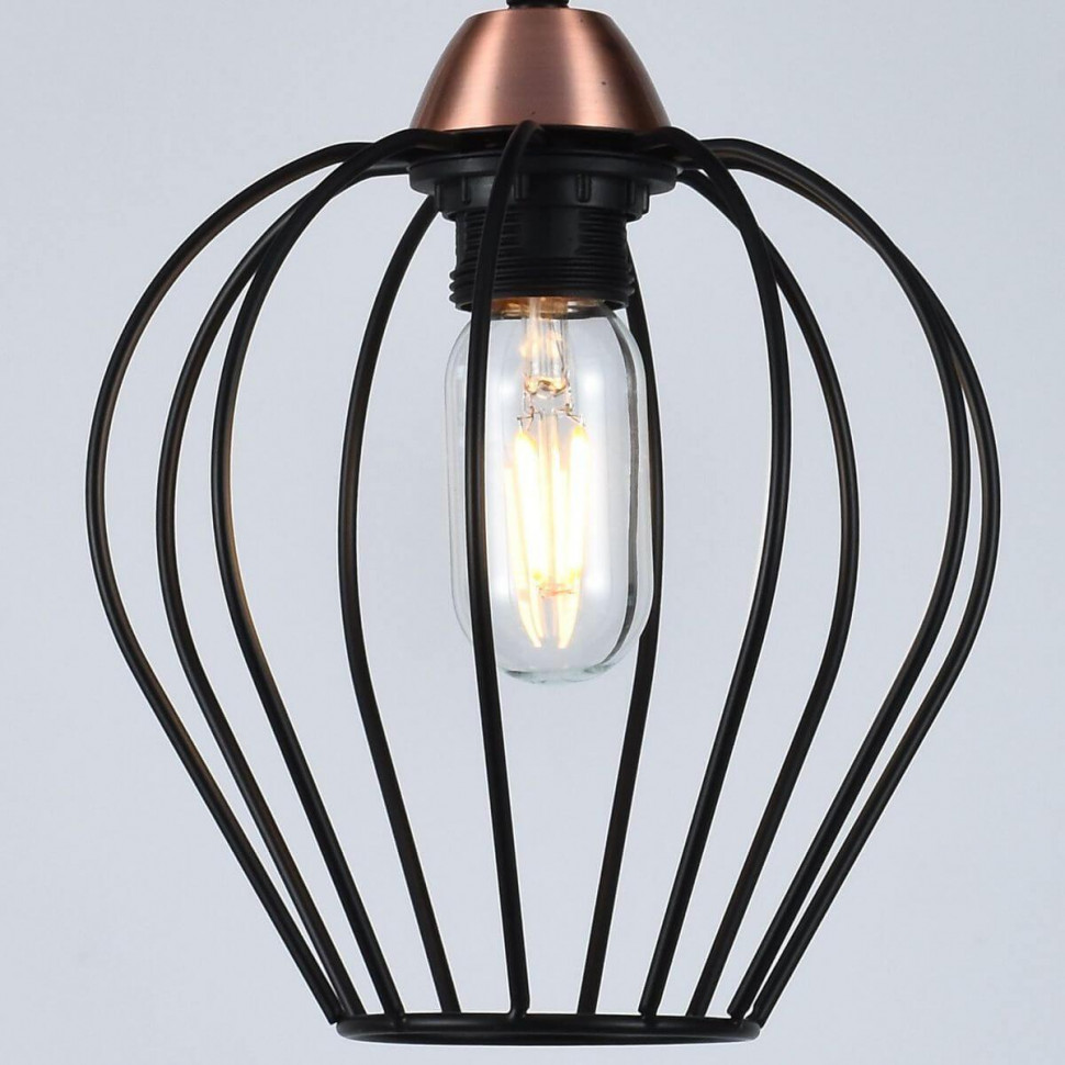 Потолочная люстра Illumico IL2001-4C-05 BK ROSE GD