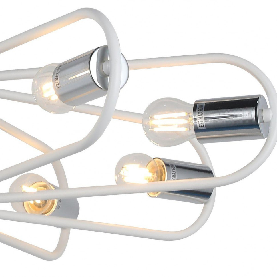 Люстра на штанге Illumico IL8253-8COU-79 WH CR