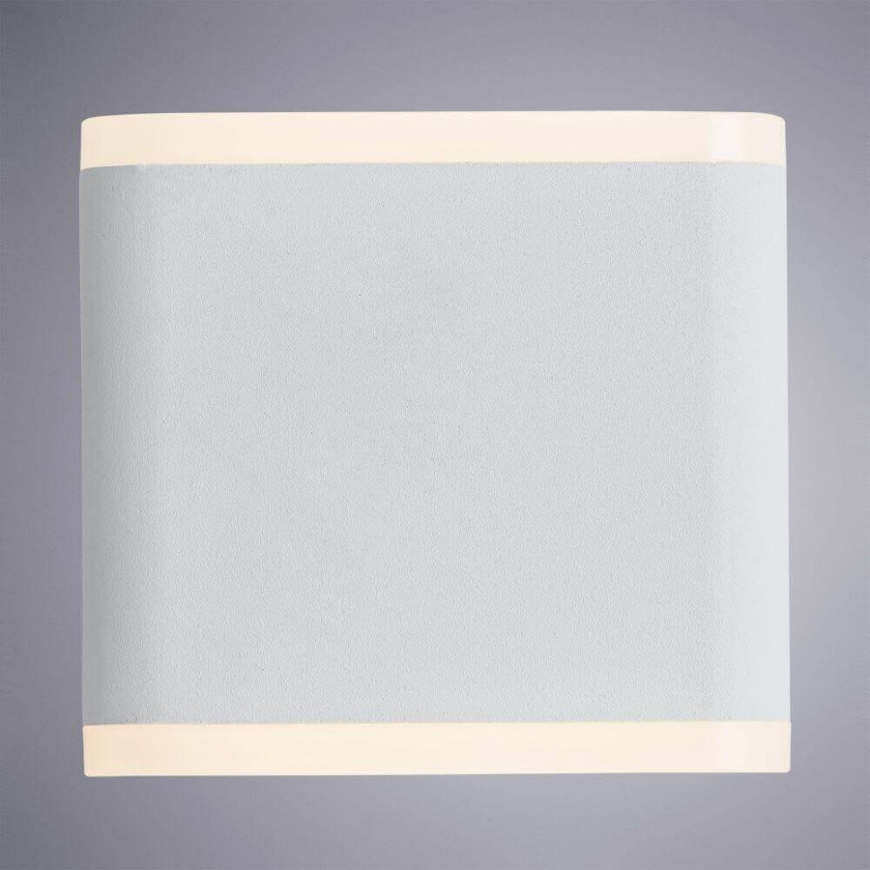 Уличный настенный светодиодный светильник Arte Lamp A8153AL-2WH