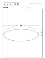 Потолочный светильник Lucide Unar 79185/60/02