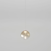 Подвесной светильник Eurosvet Wonder 50234/1 LED янтарный a058640