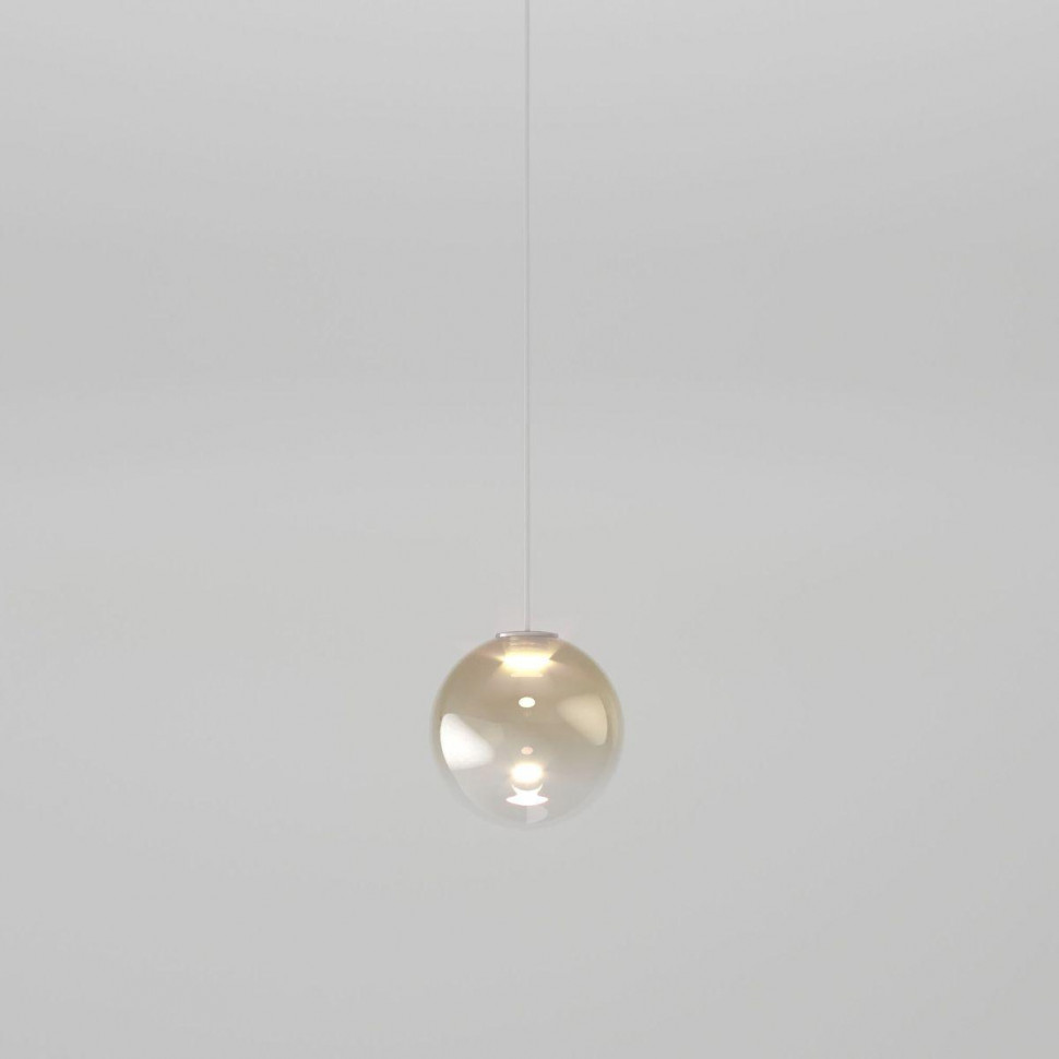 Подвесной светильник Eurosvet Wonder 50234/1 LED янтарный a058640