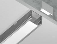 Алюминиевый накладной профиль Ambrella Light Alum Profile GP1750AL