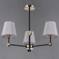Люстра на штанге Illumico IL0394-3CSQ-24 BK AB CASTOR