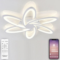 Потолочная светодиодная люстра Natali Kovaltseva High-Tech Led Lamps 82008