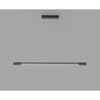 Линейный подвесной светильник Italline IT013-6020 black/silver 3000K