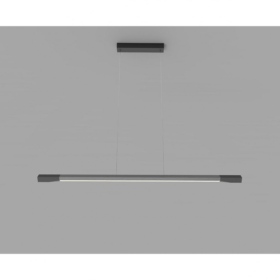 Линейный подвесной светильник Italline IT013-6020 black/silver 3000K