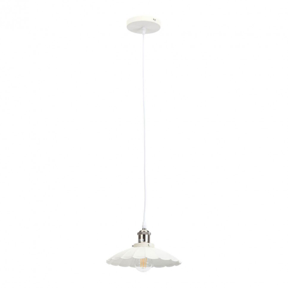 Подвесной светильник ЭРА Loft PL3 WH/SN Б0037437
