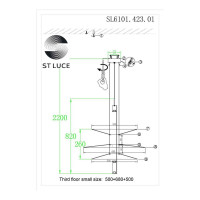 Подвесной светильник ST Luce Isola SL6101.423.01