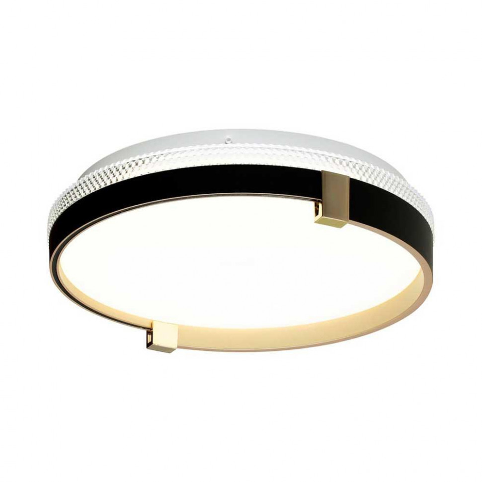 Настенно-потолочный светильник Sonex Olidi black 7647/CL